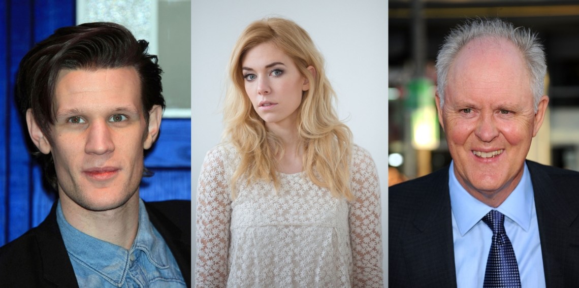 Matt Smith, Vanessa Kirby y  John Lithgow, los protagonistas junto a Claire Foy (portada).