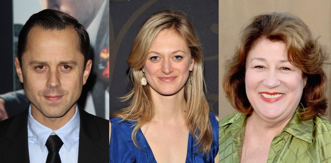 Giovanni Risbi, Marin Ireland y Margo Martindale.
