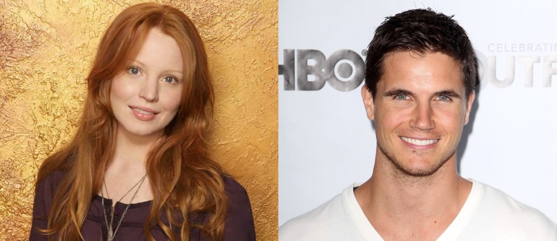 Lauren Ambrose y Robbie Amell.