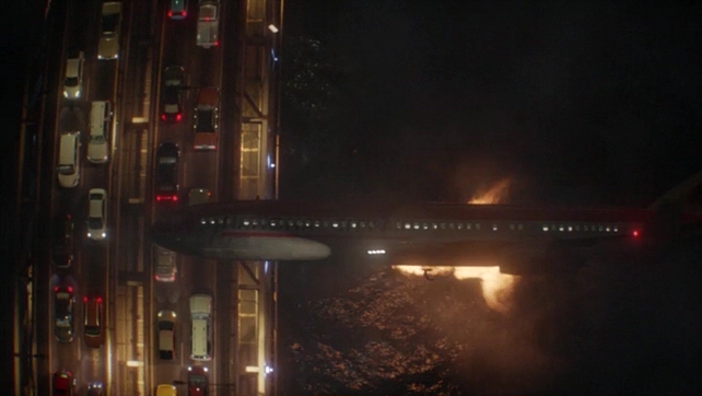 Avion supergirl 1x01