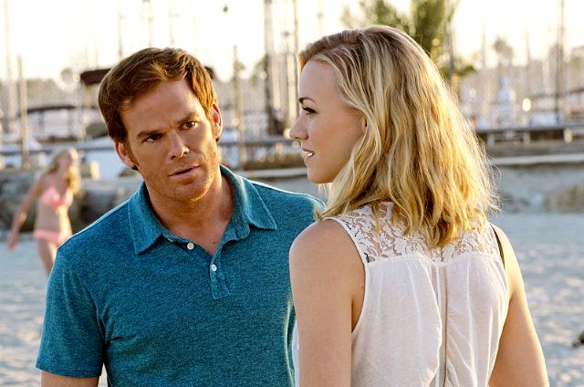 Dexter (Michael C.Hall) y Hannah McKay (Yvonne Strahovski).