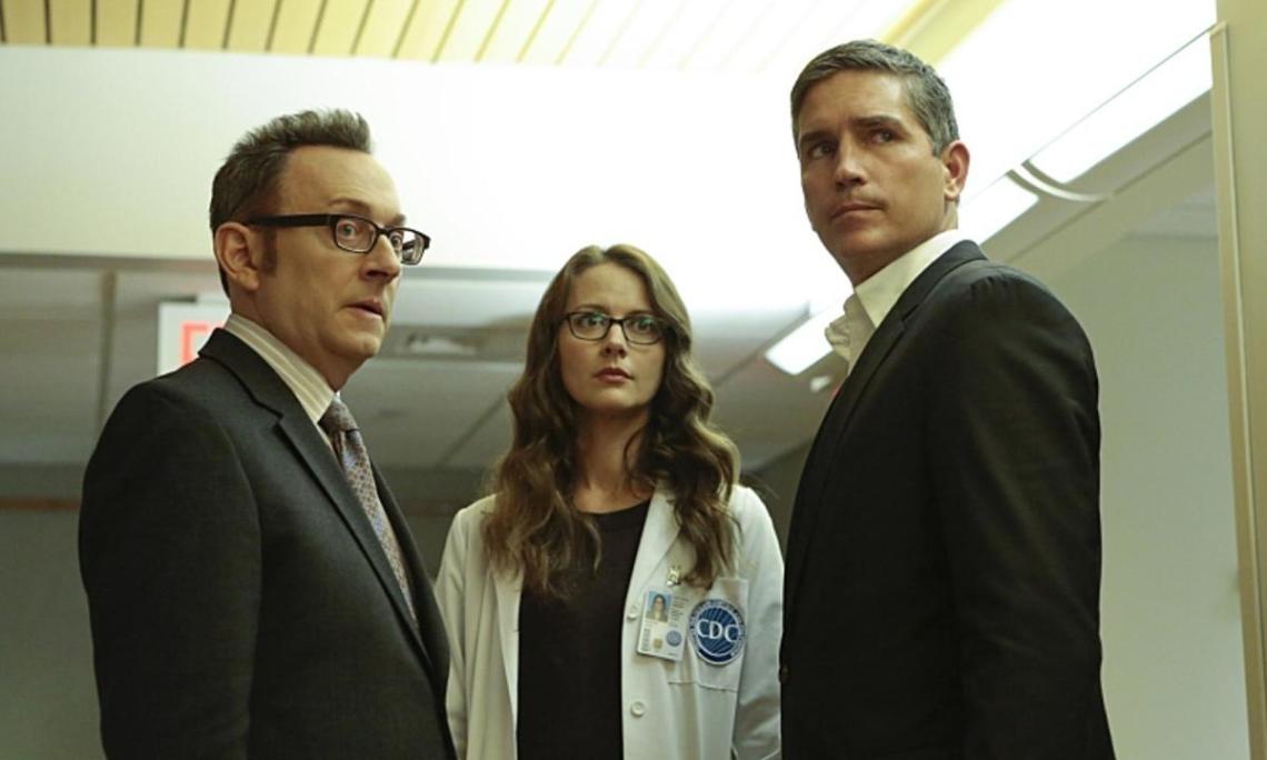 Michael Emerson, Amy Acker y Jim Caviezel (Person Of Interest).