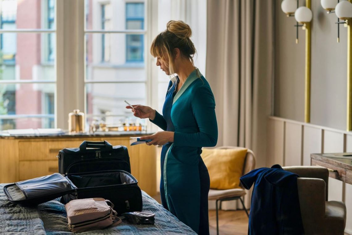 THE FLIGHT ATTENDANT